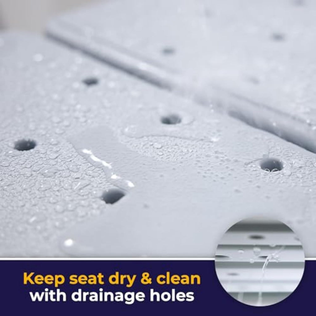 Drive Medical 12011KD-1 Tub Transfer Bench For Bathtub, Height Adjustable Shower Bench with Backrest, Shower Shower Chair Bath Seat for Elderly, Seniors, Arm Support for Transfer, 400 Weight Cap